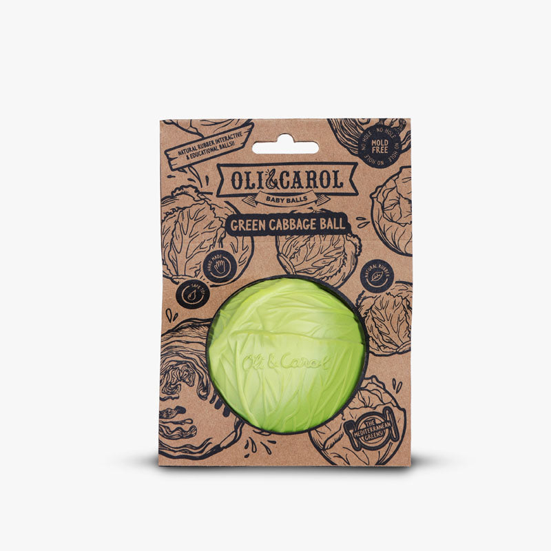 Oli & Carol Green Cabbage Baby Ball