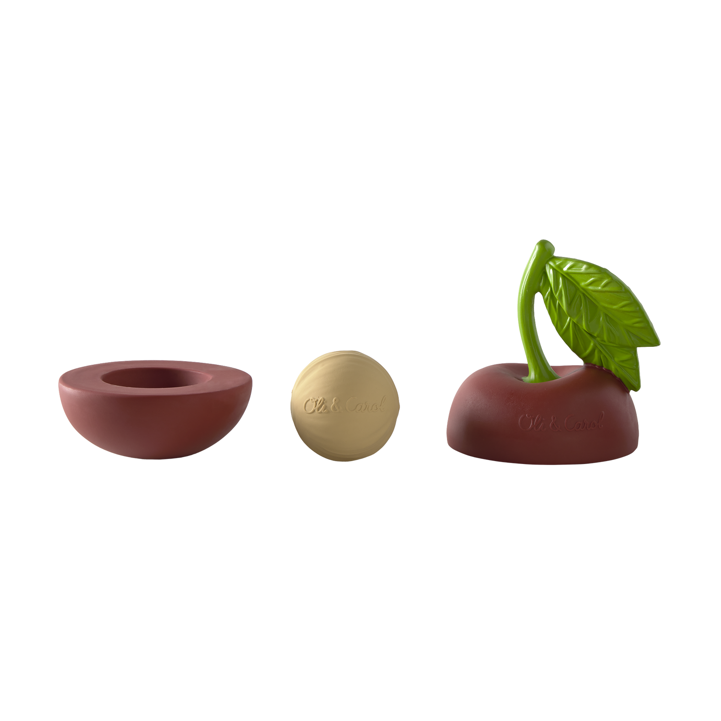 Oli&Carol Mery the Cherry Stacking and Ball Toy