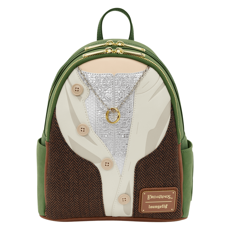Loungefly Lord of the Rings Frodo Mithril Cosplay Mini Backpack