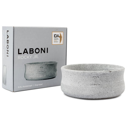 Laboni Soapstone Dog & Cat Bowl Rocky