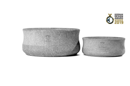 Laboni Soapstone Dog & Cat Bowl Rocky