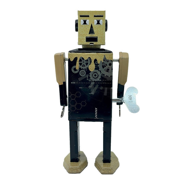Mr & Mrs Tin Goldhead Bot