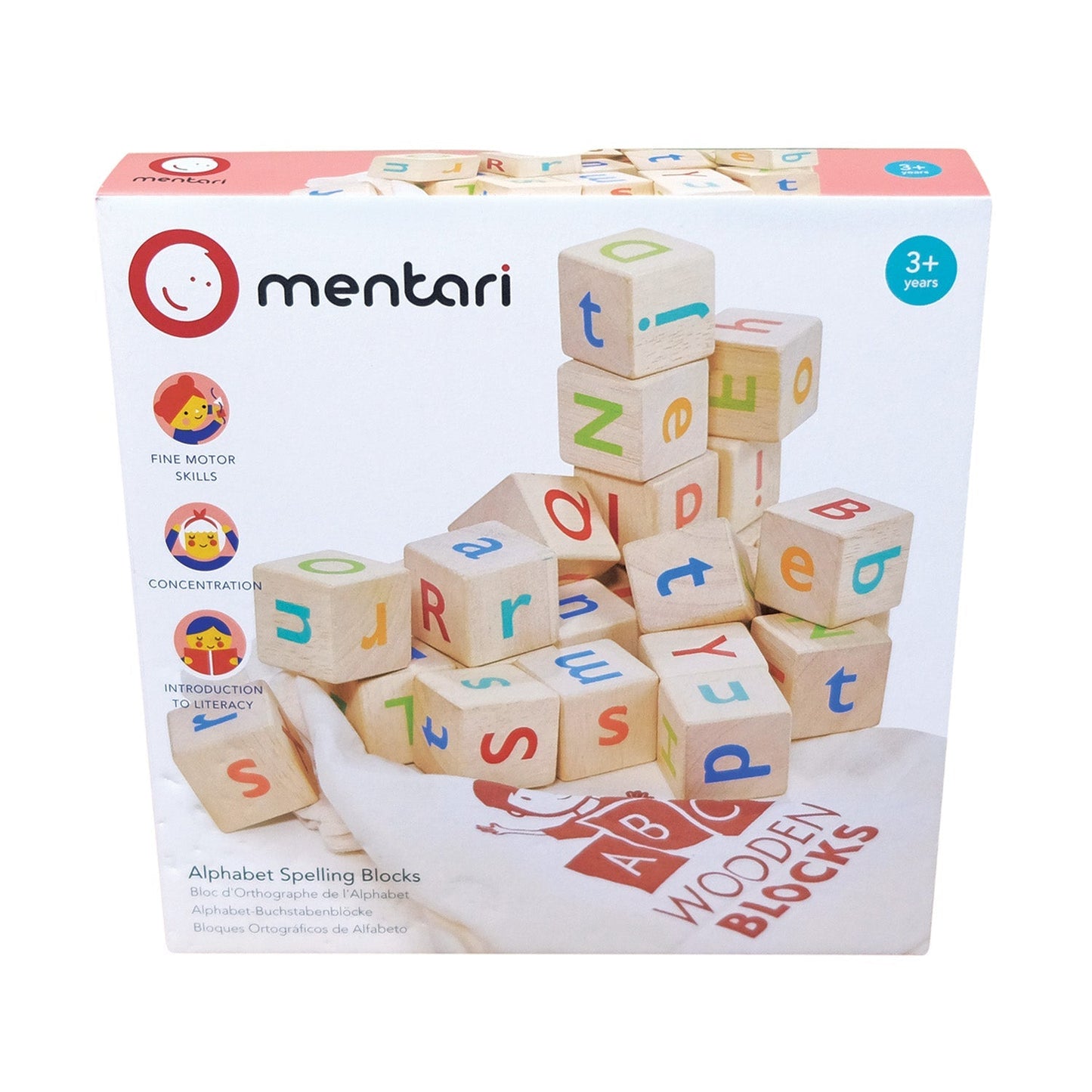 Alphabet Spelling Blocks