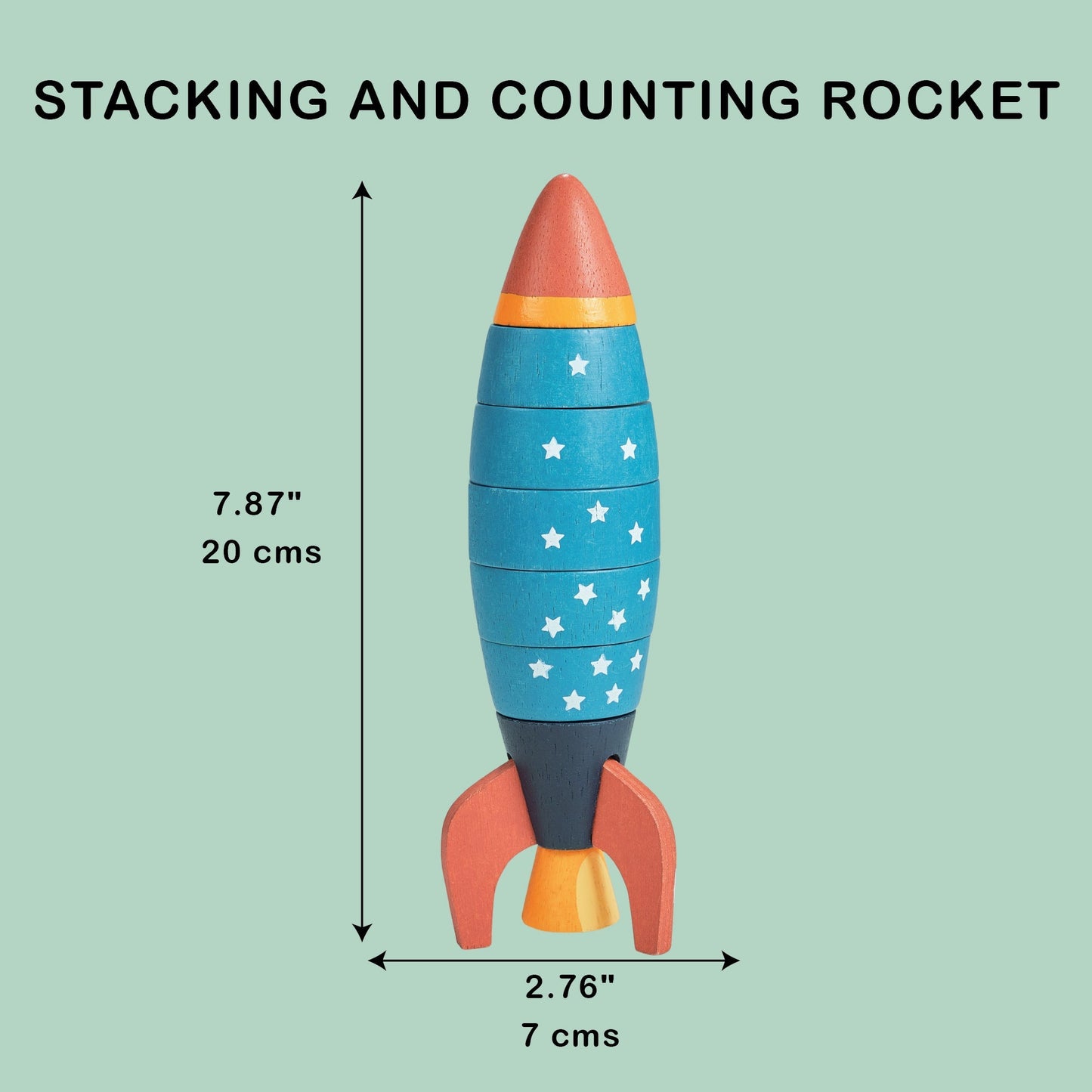 Stacking and Counting Rocket