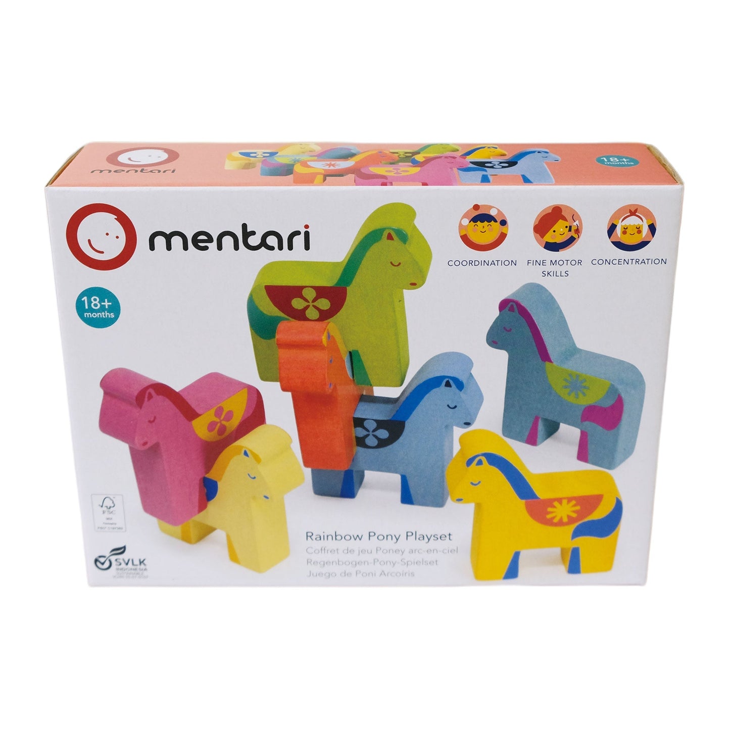Rainbow Pony Playset