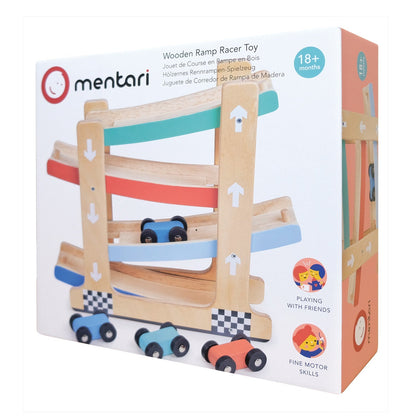 Wooden Ramp Racer Toy