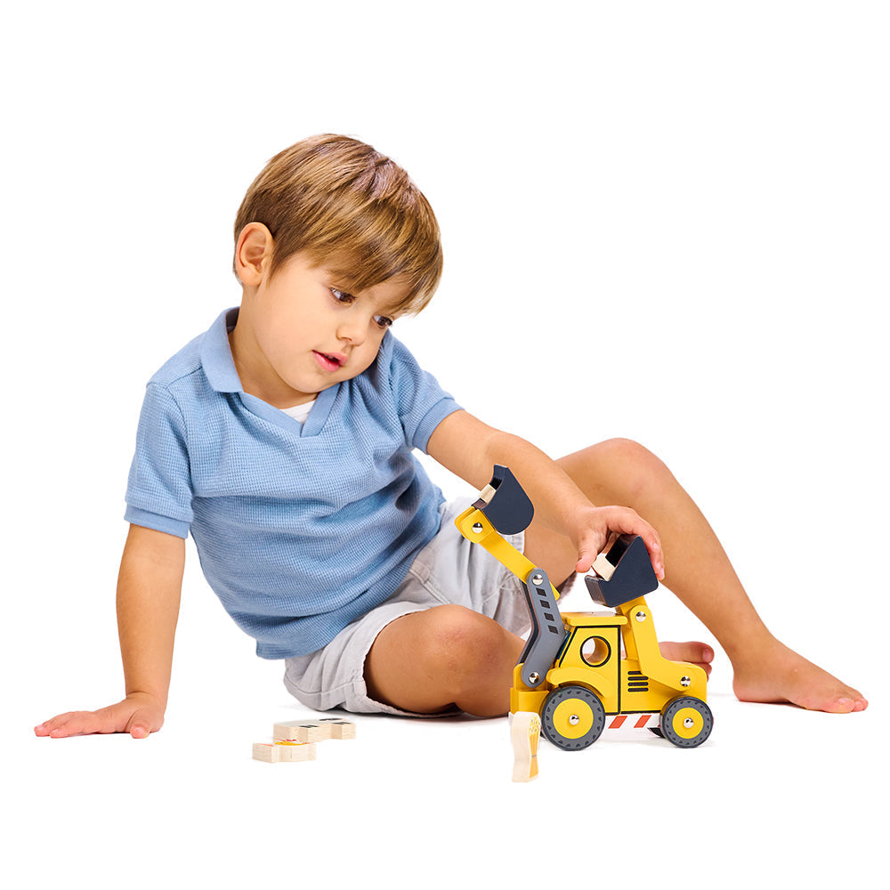 The Backhoe Yellow Digger