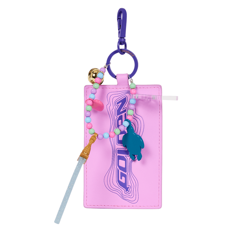Loungefly KPop Demon Hunters HUNTR/X Mini Backpack with Photo Card Charm