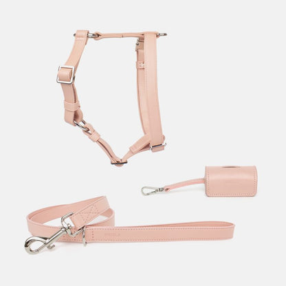 Neula Kindness Vegan Leather Dog Harness Walk Set