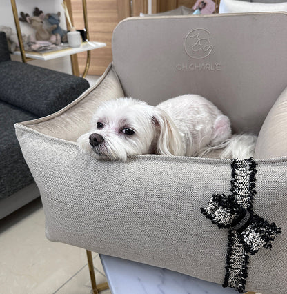 Oh Charlie Dog Car Seat Bed Elite