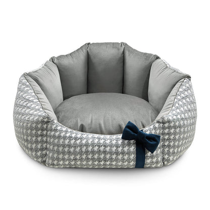 Oh Charlie Round Dog Bed Glamour