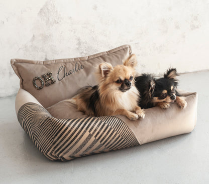 Oh Charlie Square Dog Bed Devine