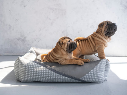 Oh Charlie Square Dog Bed Glamour Deluxe