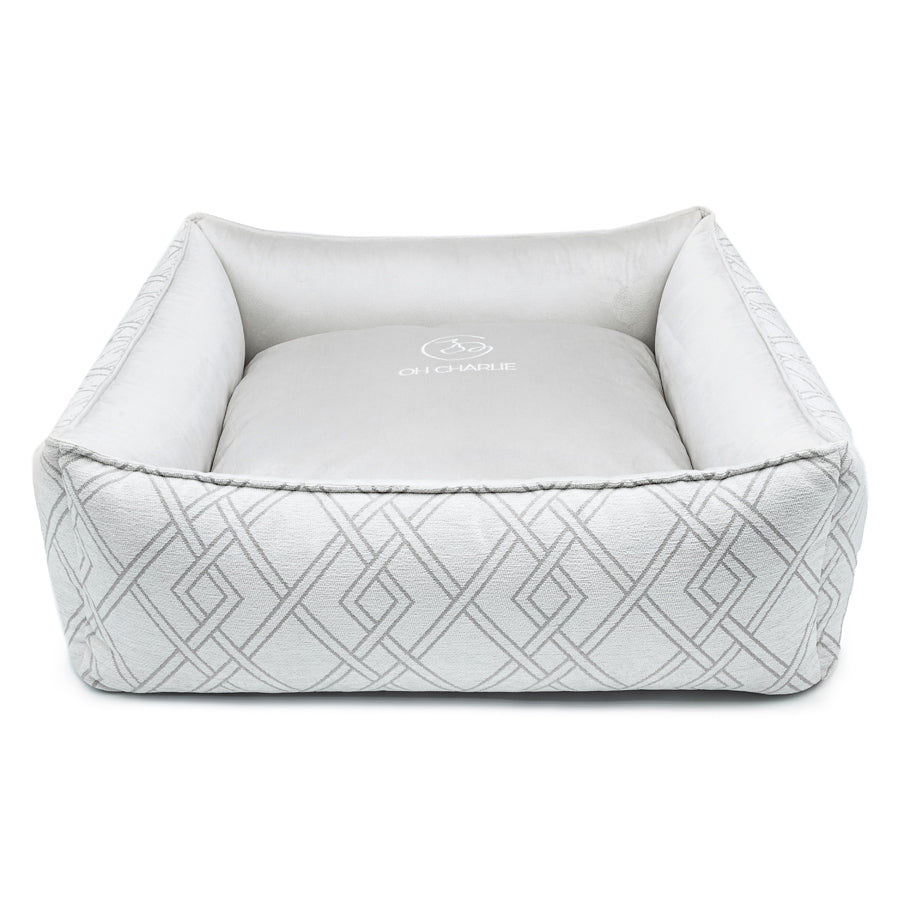 Oh Charlie Square Dog Bed Tivoli Deluxe