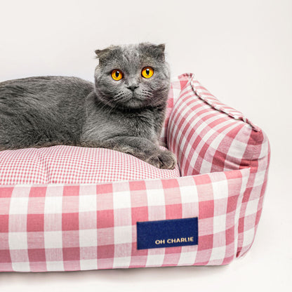 Oh Charlie Striped Pet Bed Janelle