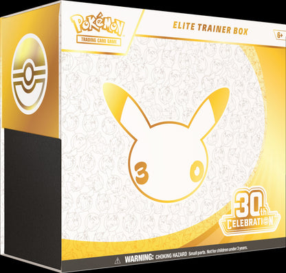 Pokémon TCG: Elite Trainer Box - 30th Celebration *** Preorder - Expected Launch Date 16/09/26 ***