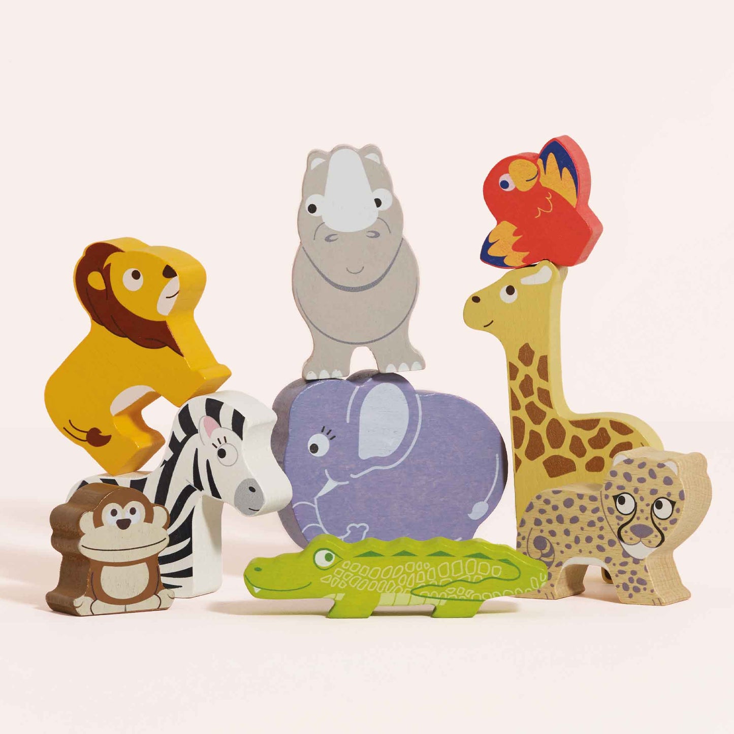 Le Toy Van Africa Stacker Tower & Bag