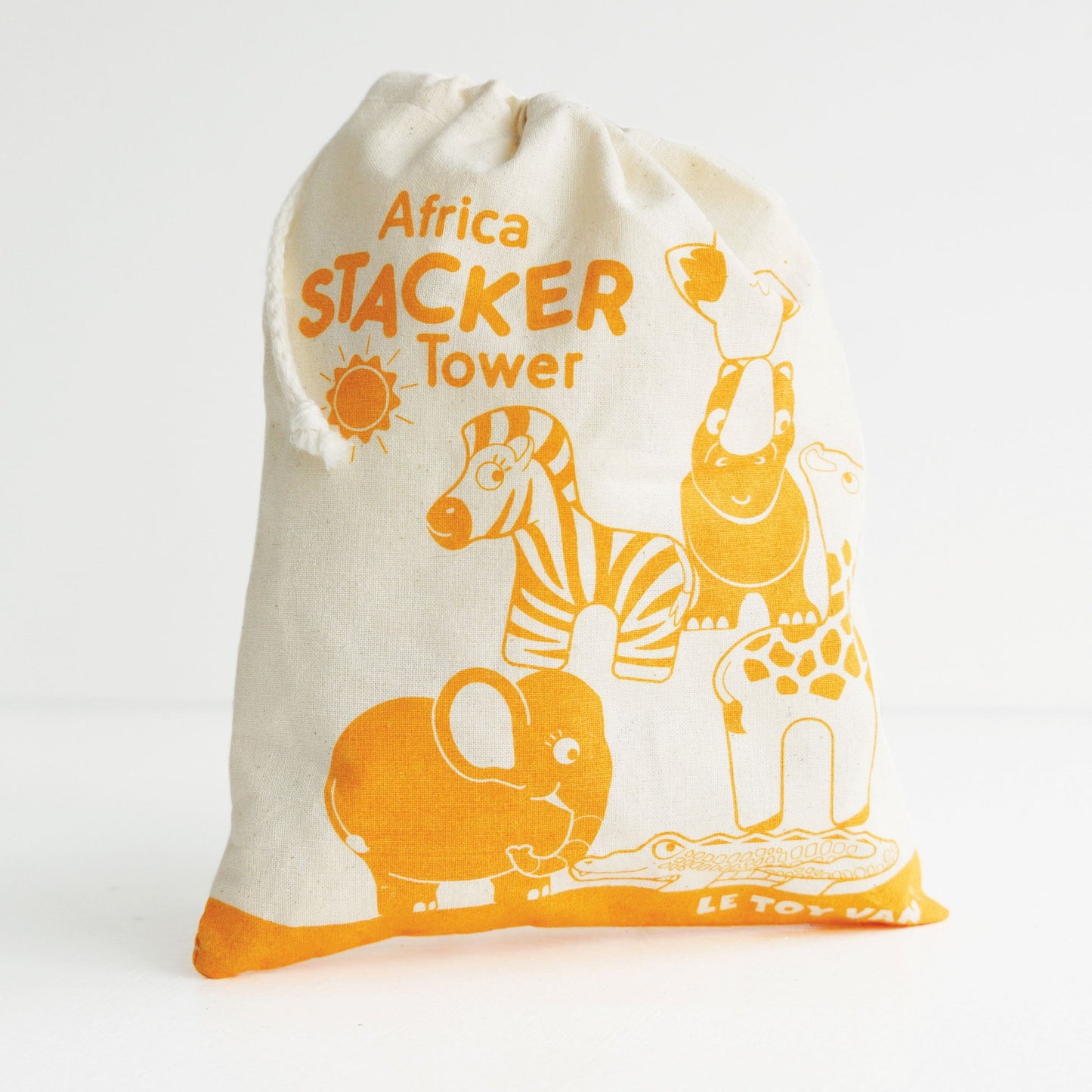Le Toy Van Africa Stacker Tower & Bag