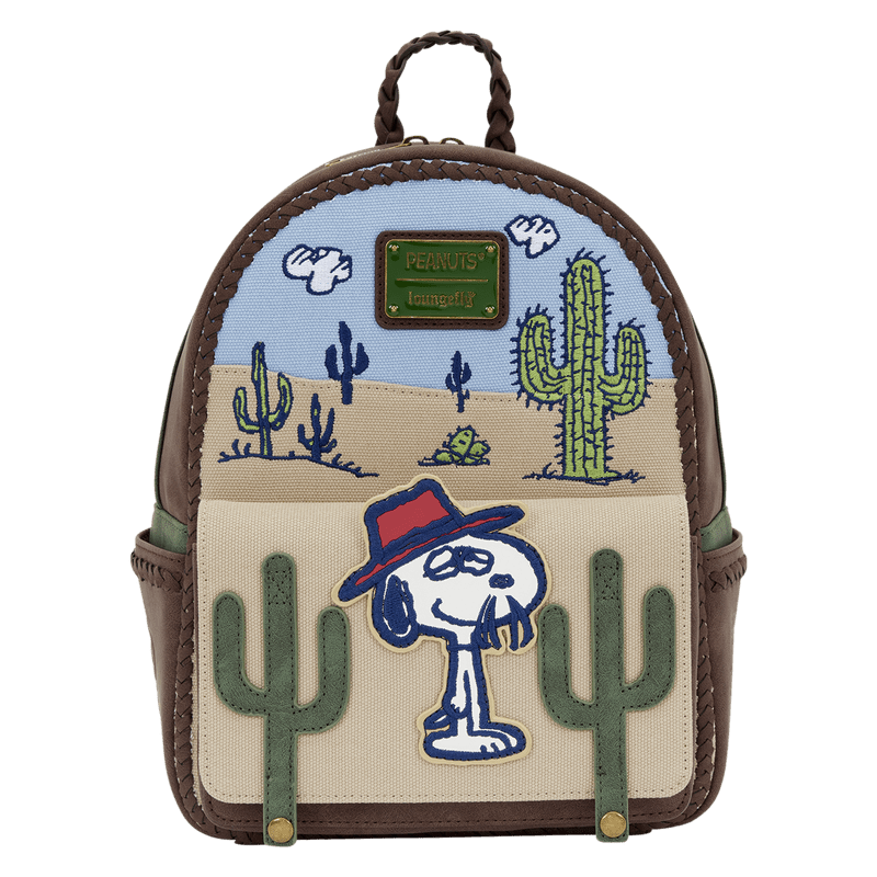Loungefly Peanuts Spike Desert Mini Backpack