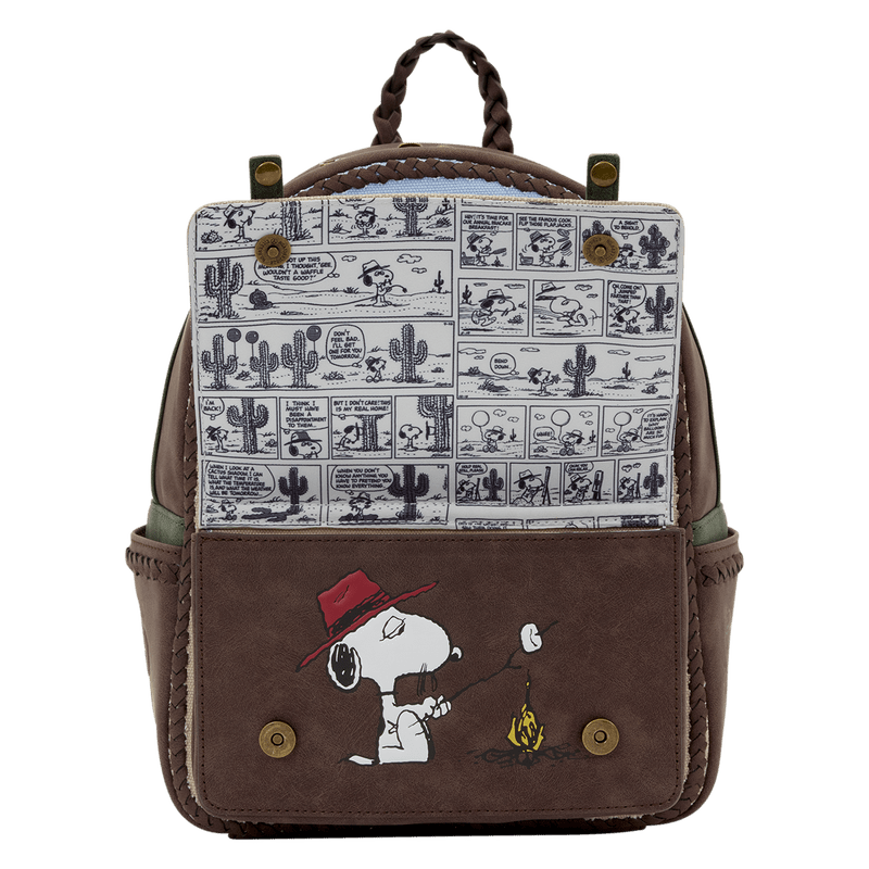 Loungefly Peanuts Spike Desert Mini Backpack