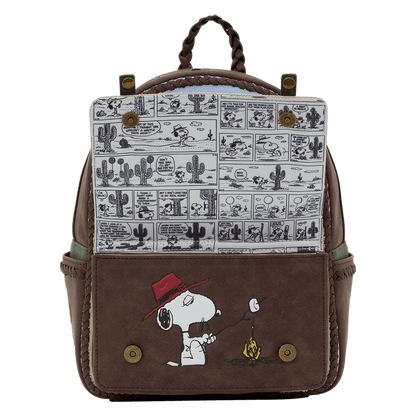 Loungefly Peanuts Spike Desert Mini Backpack