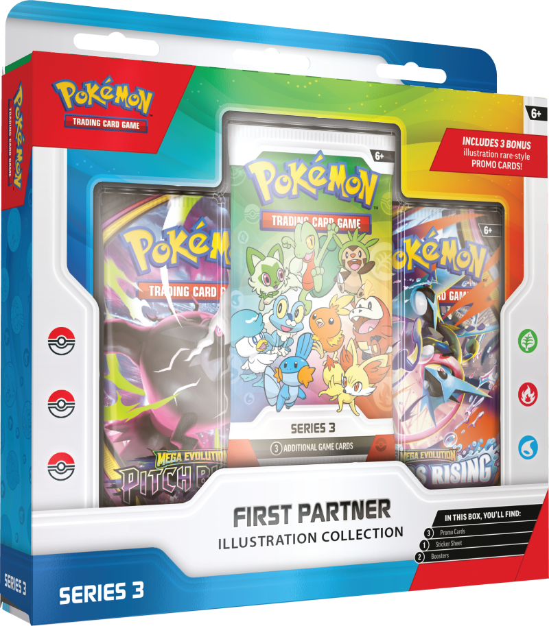 Pokemon TCG: First Partner Illustration Collection - Series 3