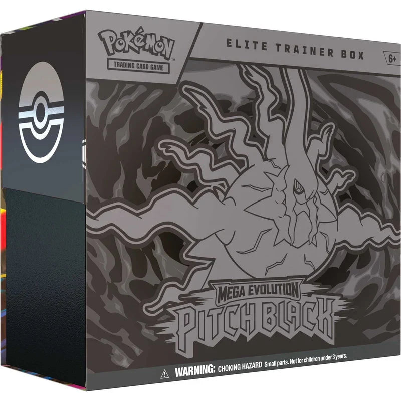 Pokémon TCG: Mega Evolution Pitch Black - Elite Trainer Box * Pre-order * Expected Release Date 17/07/2026 *
