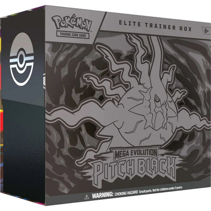 Pokémon TCG: Mega Evolution Pitch Black - Elite Trainer Box * Pre-order * Expected Release Date 17/07/2026 *
