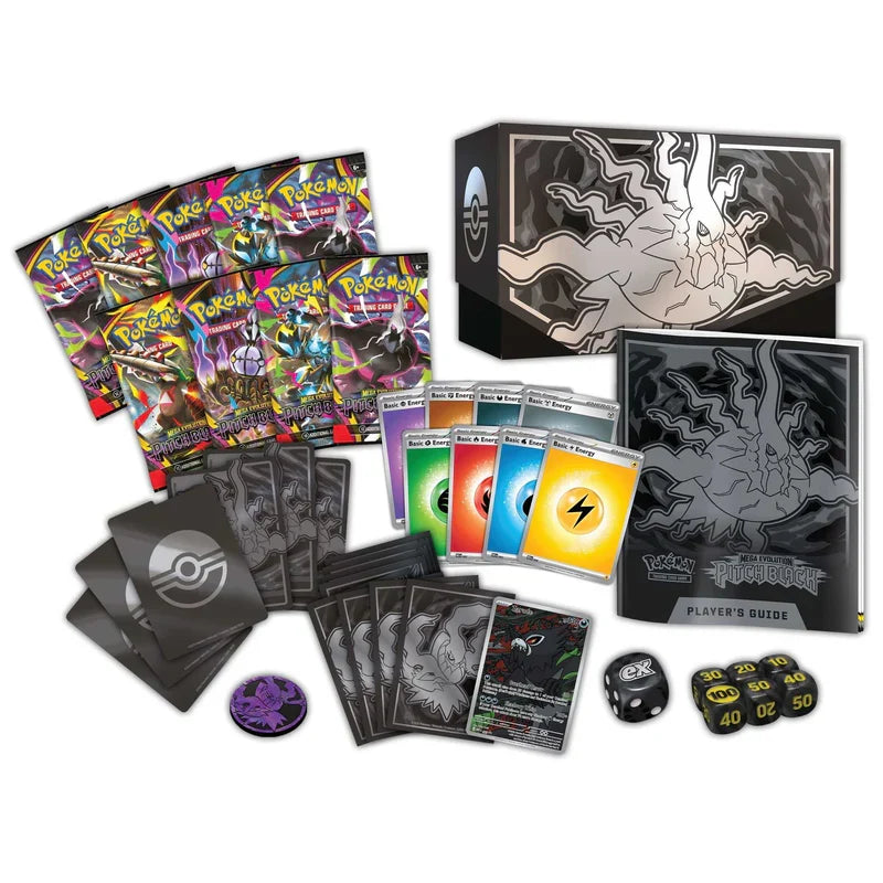 Pokémon TCG: Mega Evolution Pitch Black - Elite Trainer Box * Pre-order * Expected Release Date 17/07/2026 *