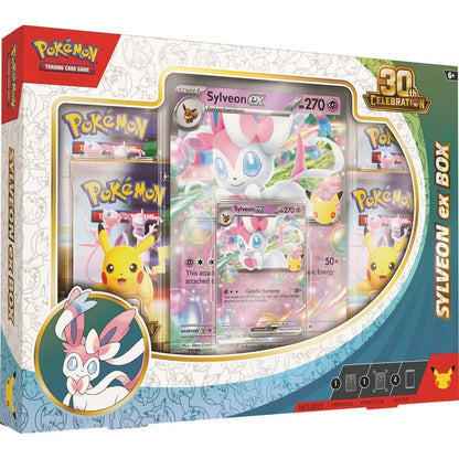 Pokémon TCG: ex Box - Sylveon - 30th Celebration *** Preorder - Expected Launch Date 16/09/26 ***