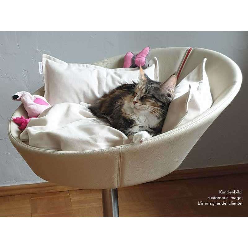 Pet Interiors Cosmo Leather Deluxe Cat Bed