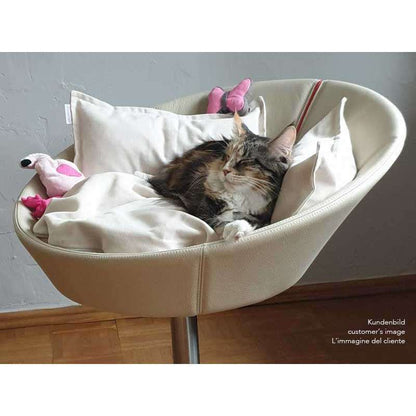 Pet Interiors Cosmo Leather Deluxe Cat Bed