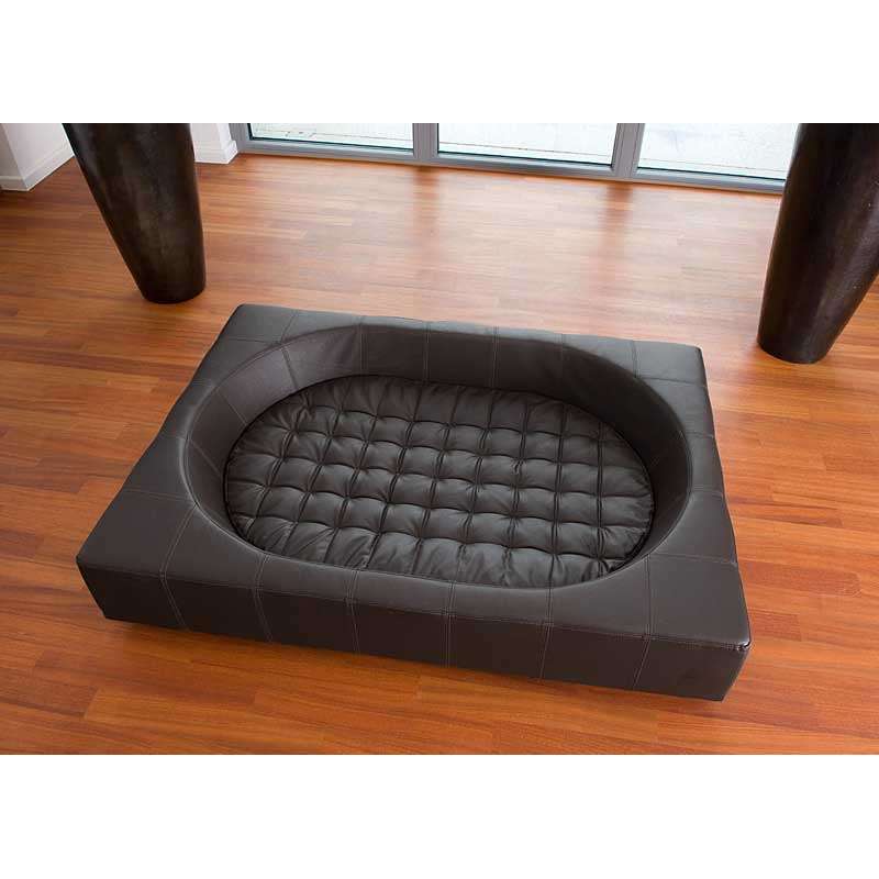 Pet Interiors Cube Faux Leather Dog Bed