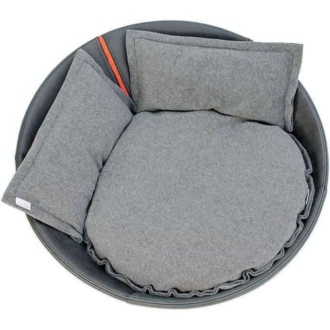 Pet Interiors Faux Leather Pet Bed MILA