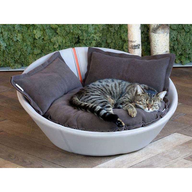 Pet Interiors Leather Pet Bed MILA