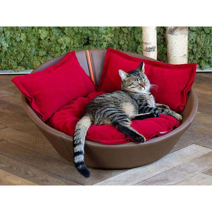 Pet Interiors Leather Pet Bed MILA