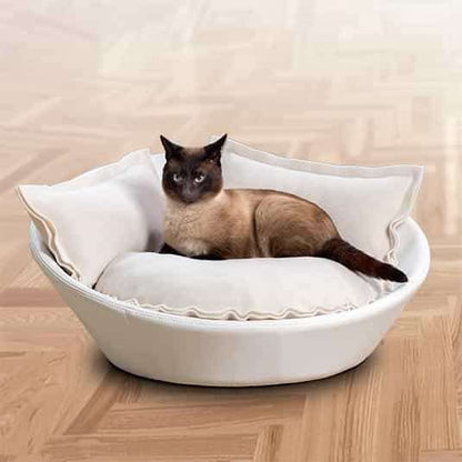 Pet Interiors Leather Pet Bed MILA