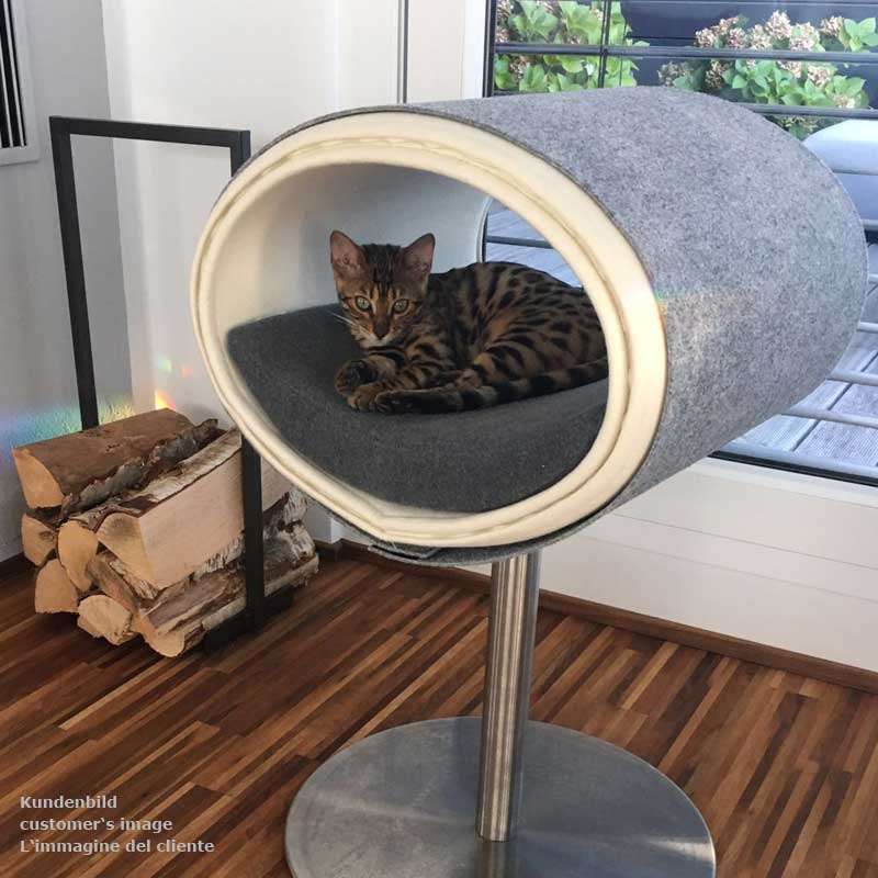 Pet Interiors Rondo Felt Cat Bed Stand
