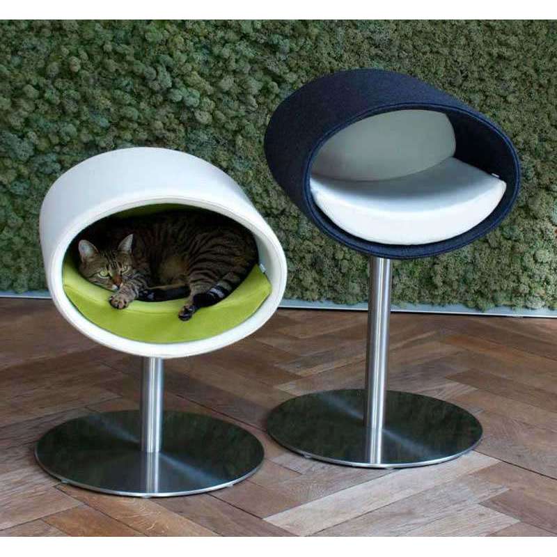 Pet Interiors Rondo Leatherette Cat Bed Stand