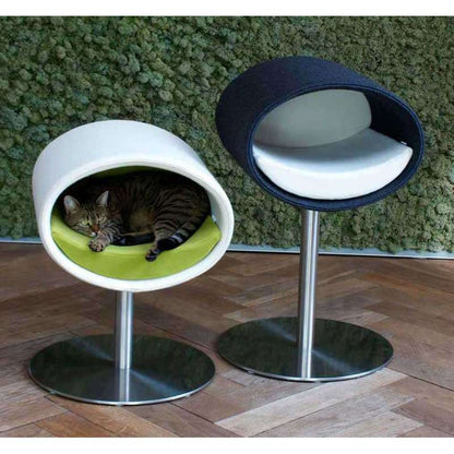 Pet Interiors Rondo Wicker Cat Bed Stand