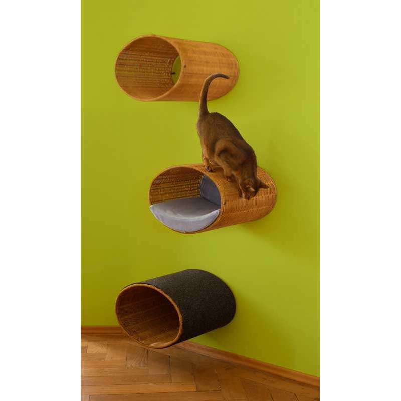 Pet Interiors Rondo Wicker Cat Wall Climber