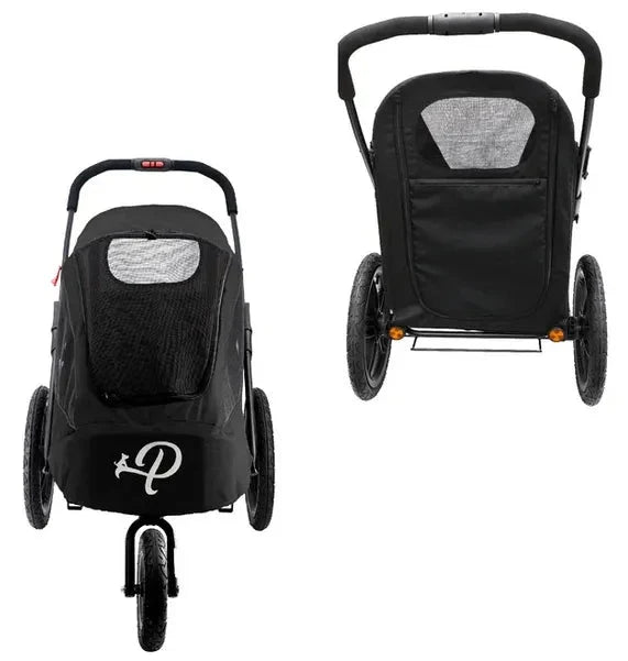 Petique Breeze Pet Jogger Stroller incl. Free Rain Cover & Bike Adapter