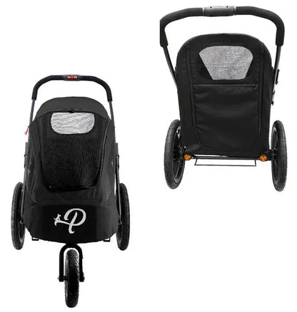 Petique Breeze Pet Jogger Stroller incl. Free Rain Cover & Bike Adapter