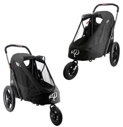 Petique Breeze Pet Jogger Stroller incl. Free Rain Cover & Bike Adapter