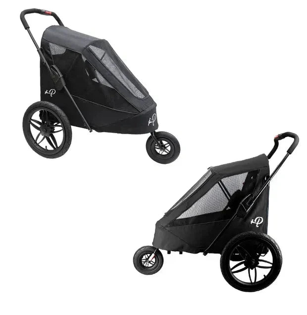 Petique Breeze Pet Jogger Stroller incl. Free Rain Cover & Bike Adapter