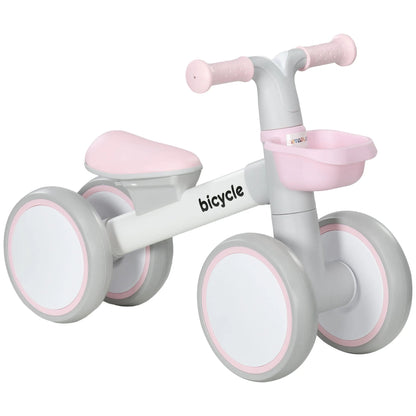 AIYAPLAY Kids Balance Bike with Adjustable Seat – First Training Bike for Toddlers Aged 1–3 Years