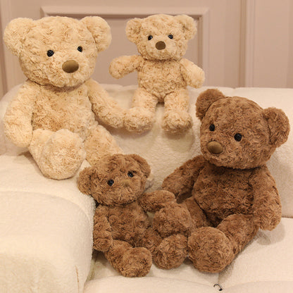 30cm Cute Twisted Teddy Bear Plush Toy – Soft Cuddly Stuffed Animal Gift for Kids