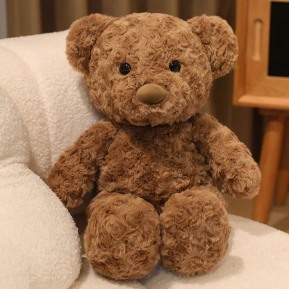 30cm Cute Twisted Teddy Bear Plush Toy – Soft Cuddly Stuffed Animal Gift for Kids