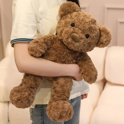 30cm Cute Twisted Teddy Bear Plush Toy – Soft Cuddly Stuffed Animal Gift for Kids