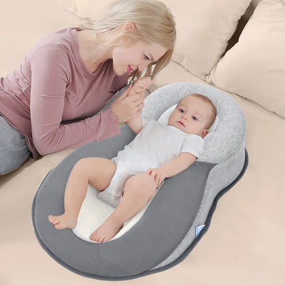 Anti-Reflux Baby Support Pillow – Newborn Feeding & Anti-Spit-Up Wedge Cushion